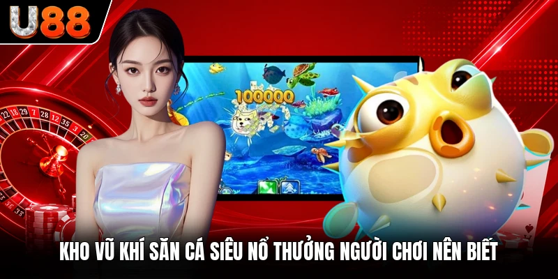 Kho vũ khí săn cá siêu nổ thưởng người chơi nên biết Kho vũ khí săn cá siêu nổ thưởng người chơi nên biết