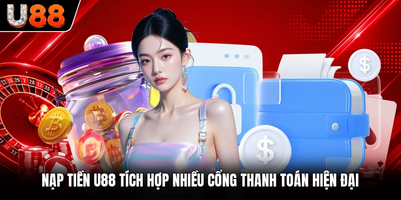 Nạp tiền U88 tích hợp nhiều cổng thanh toán hiện đại Nạp tiền U88 tích hợp nhiều cổng thanh toán hiện đại
