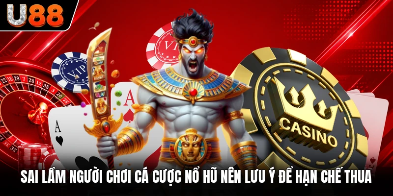 Sai lầm người chơi cá cược nổ hũ nên lưu ý để hạn chế thua Sai lầm người chơi cá cược nổ hũ nên lưu ý để hạn chế thua